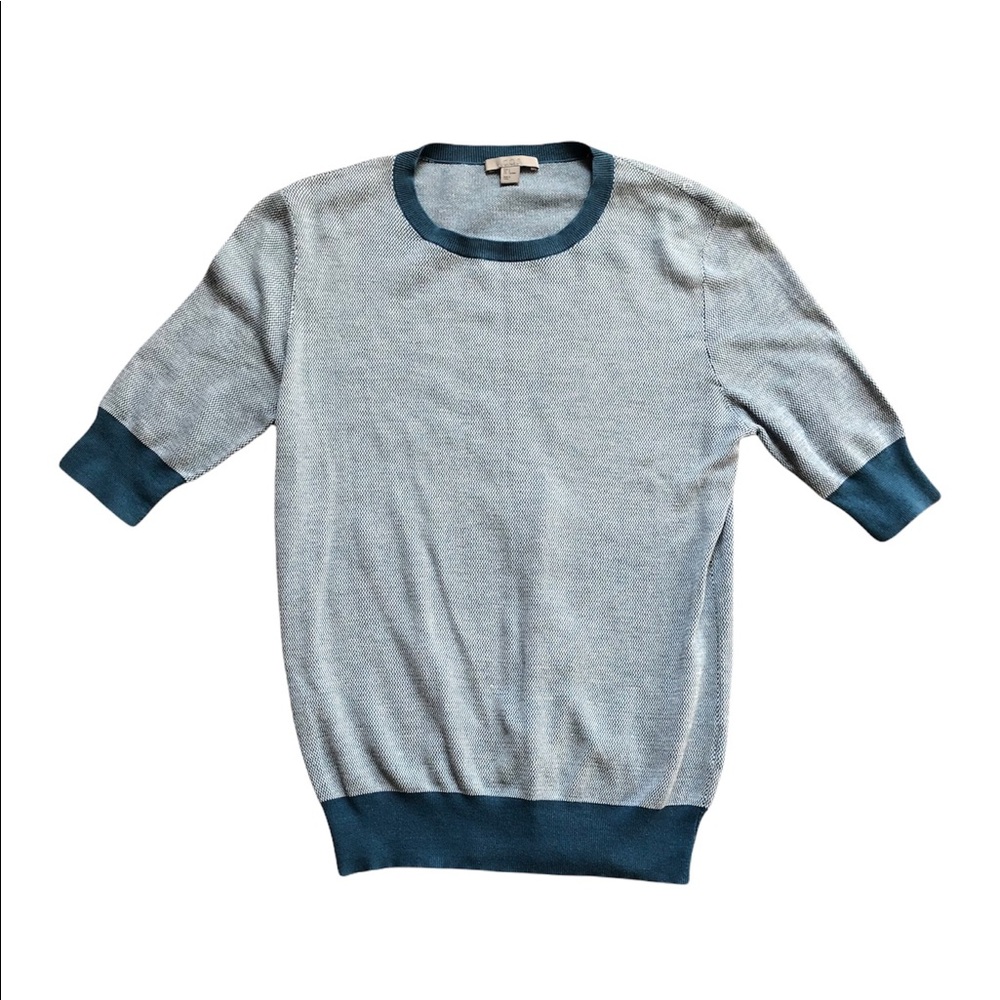 COS Sweater - Small Blue 3/4 Sleeve